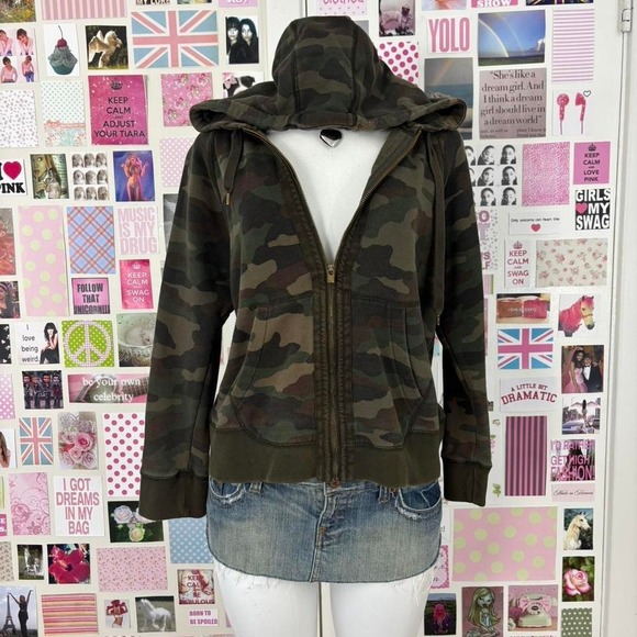 y2k zip hoodie french terry size XL - Picture 8 of 8